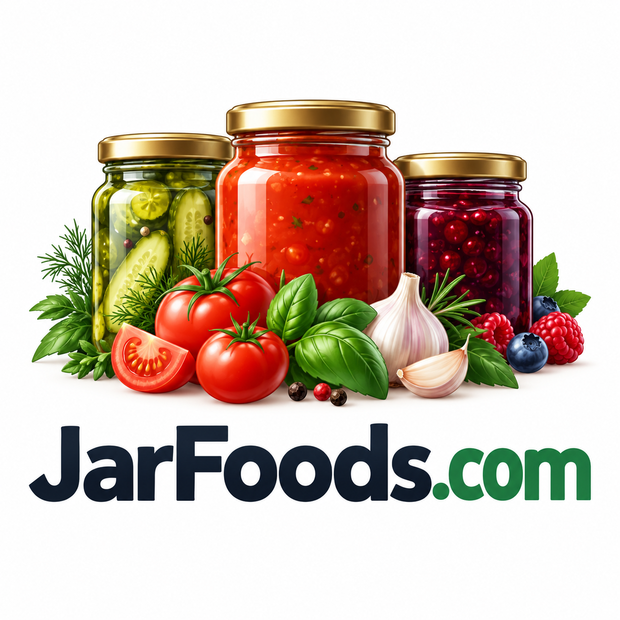 JarFoods.com domain name artwork